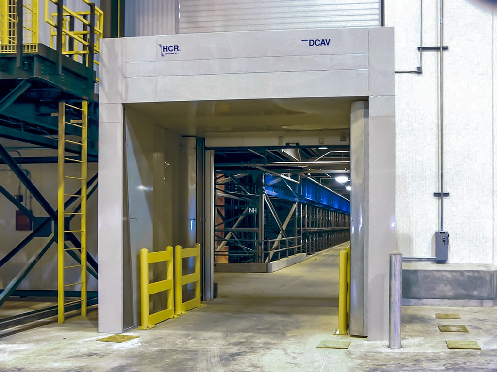 Sistema HCR de cortina de aire para industria