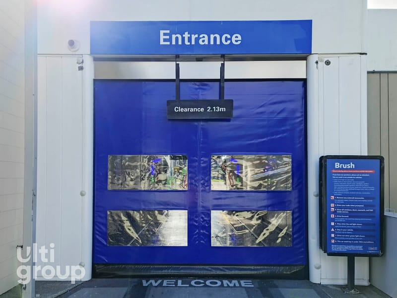 Ulti Roll Car Wash Door