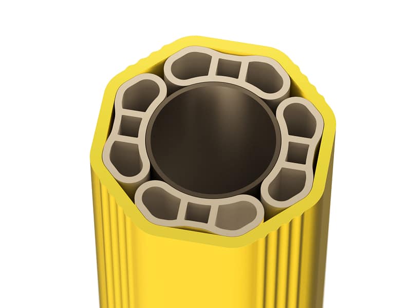 PVC Impactable Bollard