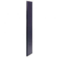 Side guide track for an industrial rapid door system