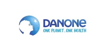 Danone logo with One Planet One Health tagline
