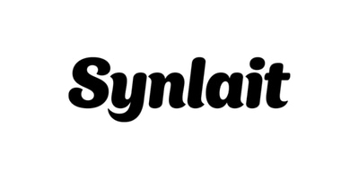 Black Synlait logo on a white background.
