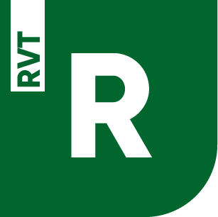 White Revit R icon and RVT text on a green background.